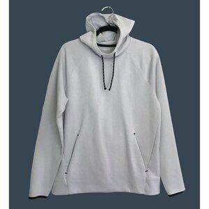 OLD NAVY- MENS GRAY/BLUE PULLOVER KANGAROO POCKET HOODIE SIZE MEDIUM